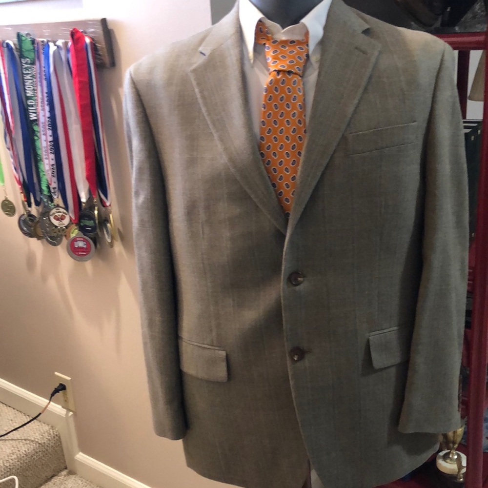 Lauren Ralph Lauren sport coat blazer 42S silk and wool